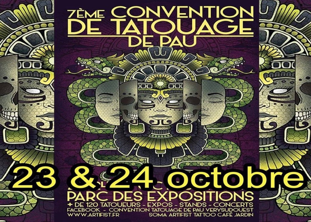 Convention tatouage de Pau Verysudouest – Arcos tatuajes